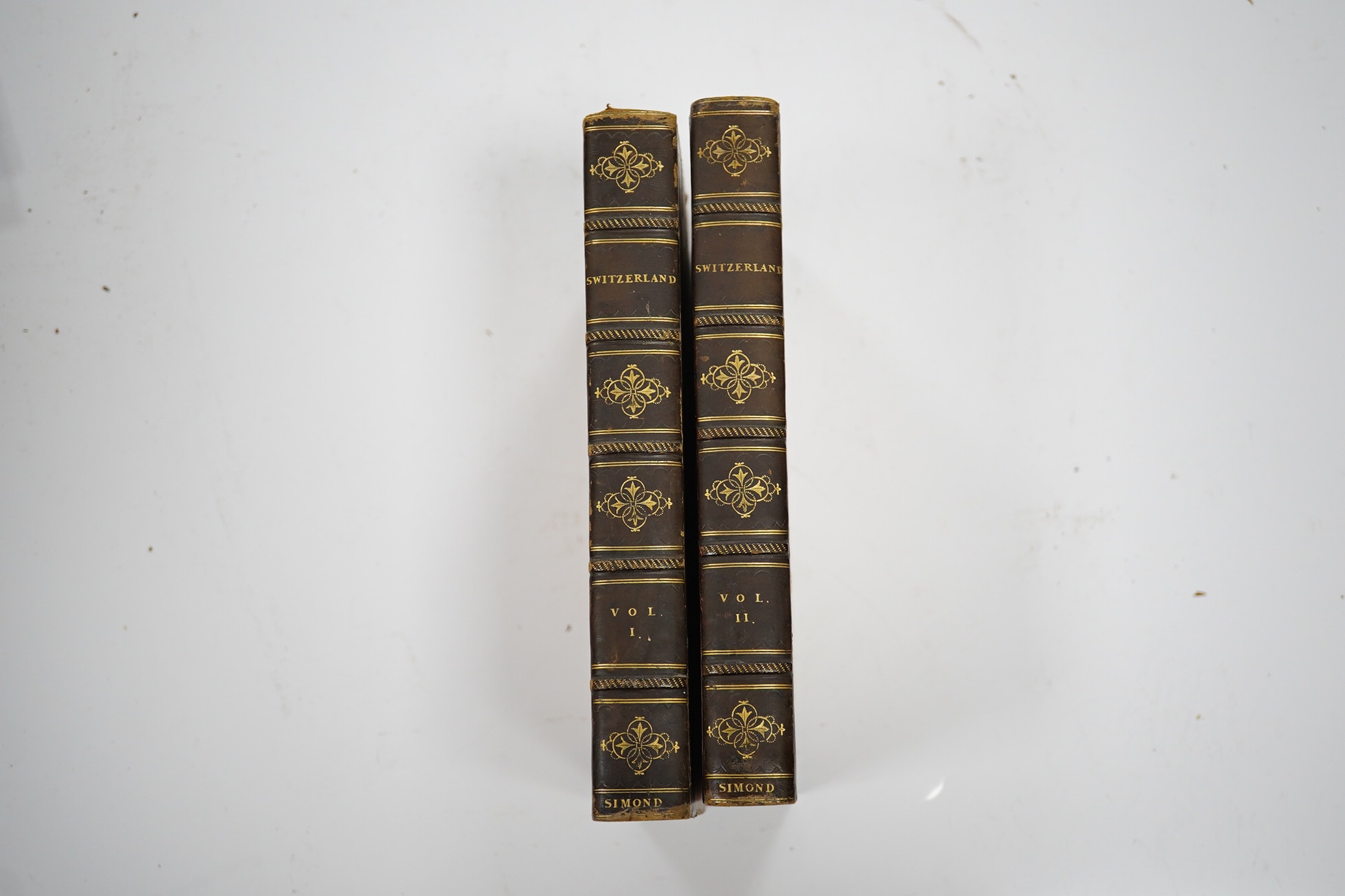 Simond, Louis - Switzerland; or, a Journal of a Tour and Residence in that Country, in the years 1817, 1818 and 1819; followed by an Historical Sketch on the Manners and Customs of Ancient and Modern Helvetia ... 2nd edi